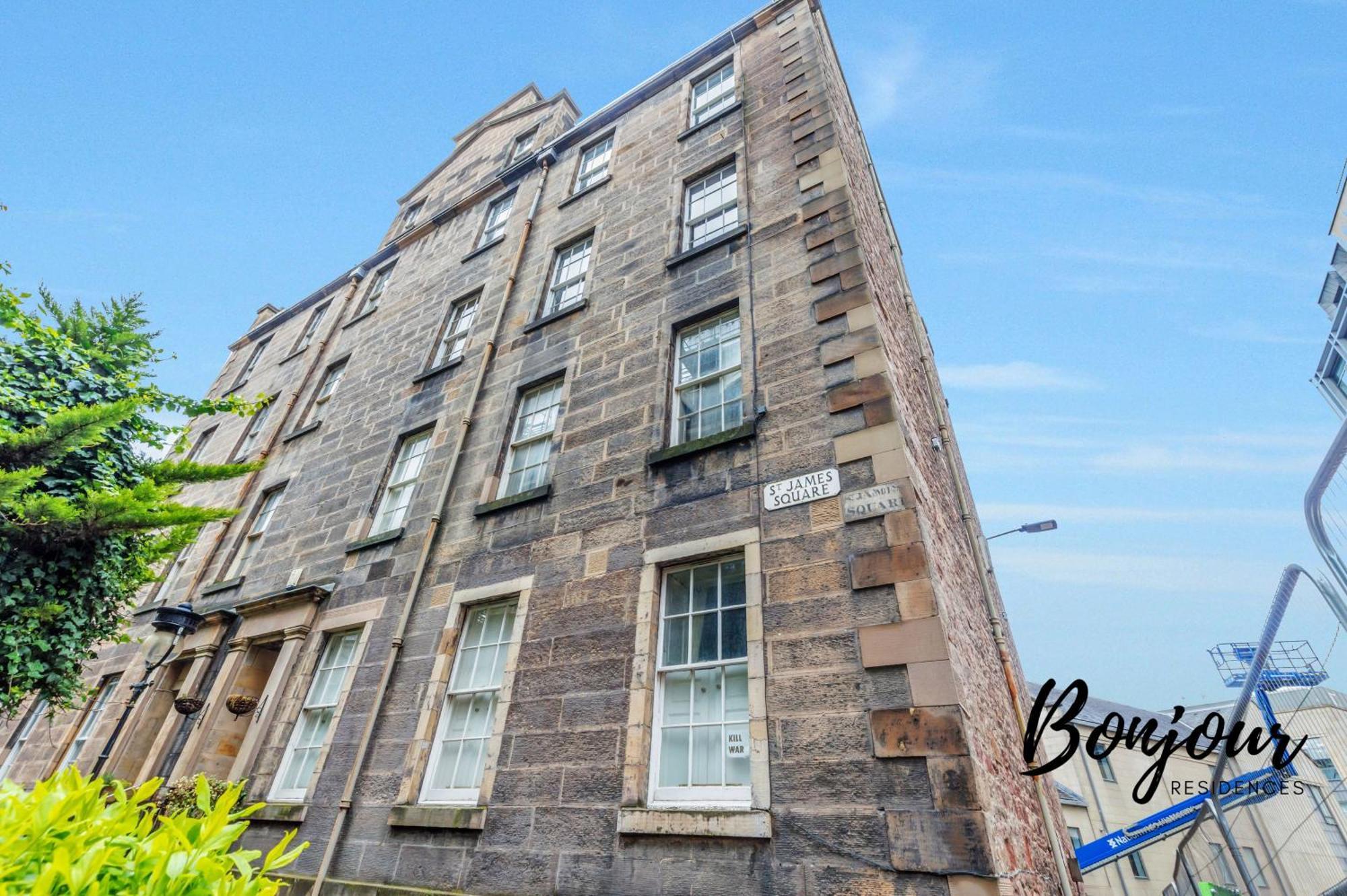 Belleville Central St James Quarter Free Offsite Parking & Views By Bonjour Residences Édimbourg
